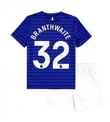 Everton Jarrad Branthwaite #32 Replika Hemmatröja Barn 2025-26 Kortärmad (+ Korta byxor)